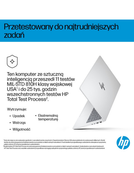 Hp Omnibook 7 Ai 14-Fr0003Nw Intel Core Ultra 5 225U Laptop 35,6 Cm (14") 2K 16 Gb Lpddr5-Sdram 512 Gb Ssd Wi-Fi 6E (802.11Ax) W