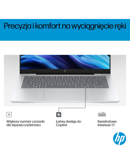 Hp Omnibook 7 Ai 14-Fr0003Nw Intel Core Ultra 5 225U Laptop 35,6 Cm (14") 2K 16 Gb Lpddr5-Sdram 512 Gb Ssd Wi-Fi 6E (802.11Ax) W