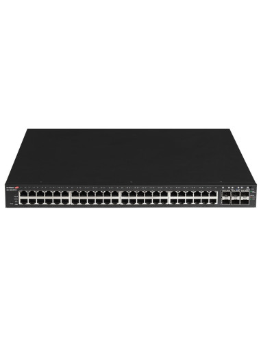 Edimax Gs-5654Plx Przełącznik Sieciowy Zarządzany Gigabit Ethernet (10/100/1000) Obsługa Poe Czarny