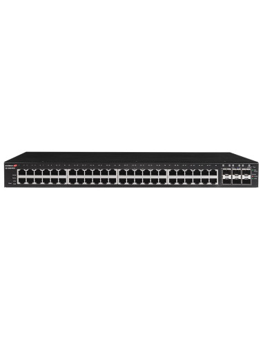 Edimax Gs-5654Plx Przełącznik Sieciowy Zarządzany Gigabit Ethernet (10/100/1000) Obsługa Poe Czarny