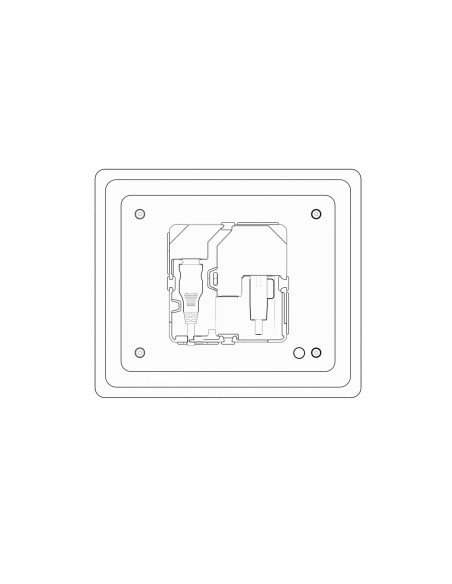 Humly Room Display 20,3 Cm (8") 1024 X 768 Px Lcd 802.11A, 802.11B, 802.11G, Wi-Fi 4 (802.11N) Czarny Kopolimer Akrylonitrylo-Bu