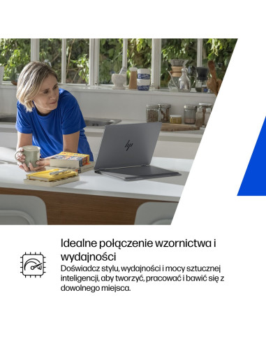 Hp Omnibook X Flip 2In1 14-Fk0020Nw Ryzen Ai 5 340 14"2K Oled 300Nits Lbl Glosy 16Gb Lpddr5X Ssd512 Radeon 840M Cam5Mp+Ir  59Wh 
