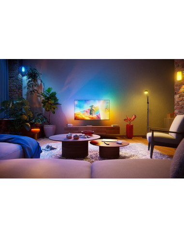 Philips Ambilight 65Pqs8501/12 Telewizor 165,1 Cm (65") 4K Ultra Hd Wi-Fi Czarny