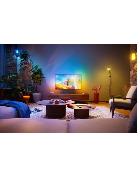 Philips Ambilight 65Pqs8501/12 Telewizor 165,1 Cm (65") 4K Ultra Hd Wi-Fi Czarny
