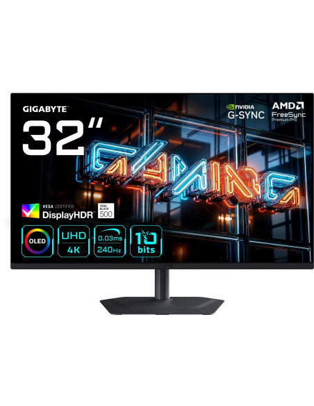 Monitor Gigabyte Qd-Oled 31,5" Mo32U24 240Hz