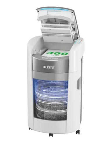 Niszczarka Leitz Iq Optimax Autofeed 300, P5, 300 Kartek, 25 L Kosz