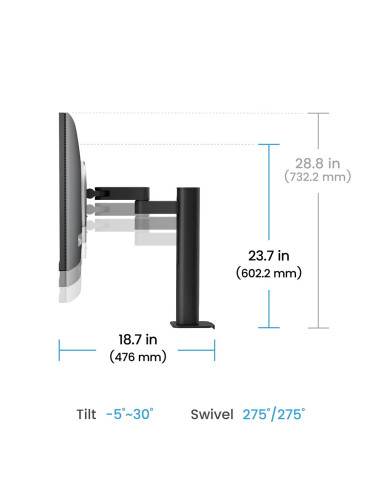 Benq Rd280Ua Monitor Komputerowy 71,6 Cm (28.2") 3840 X 2560 Px 4K Ultra Hd Czarny