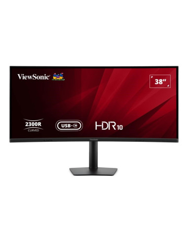 Viewsonic Va3820C Monitor Komputerowy 96,5 Cm (38") 3840 X 1600 Px Wide Quad Hd+ Led Czarny