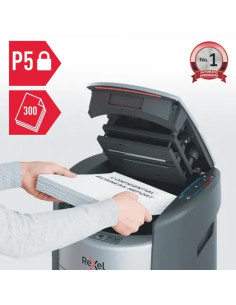 Niszczarka Rexel Shredmax Autofeed+ 300M, P5, 300 Kartek, 25 L Kosz 2