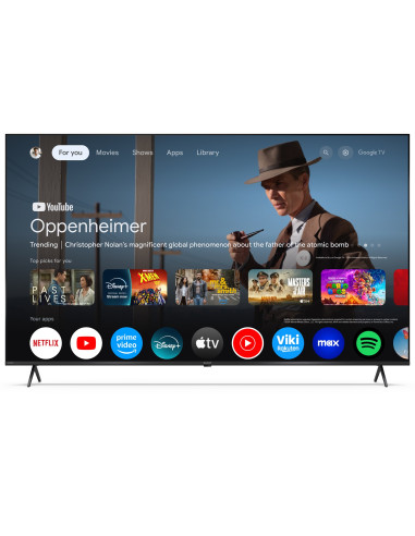Sharp 65Hp5265E Telewizor 165,1 Cm (65") 4K Ultra Hd Smart Tv Wi-Fi Czarny