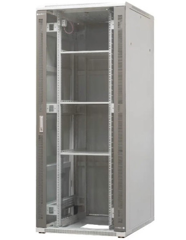 Emiternet Szafa Ramowa Stojąca 42U, Drzwi Przód Blacha/Szkło, 800X1000X1980Mm (Szer./Gł./Wys.)