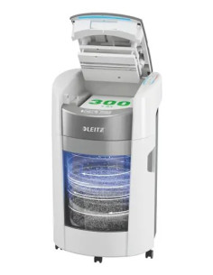 Niszczarka Leitz Iq Optimax Autofeed 300, P4, 300 Kartek, 25 L Kosz
