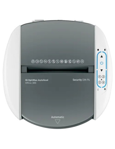 Niszczarka Leitz Iq Optimax Autofeed 300, P4, 300 Kartek, 25 L Kosz
