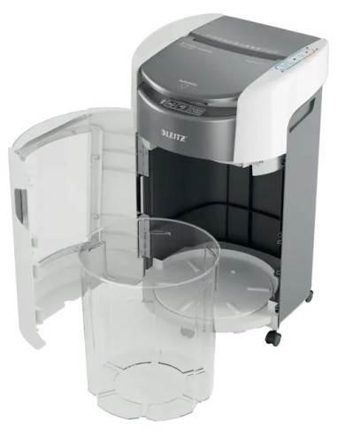 Niszczarka Leitz Iq Optimax Autofeed 300, P4, 300 Kartek, 25 L Kosz