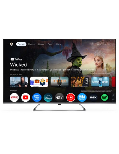 Sharp 55Jp7265E Telewizor 139,7 Cm (55") 4K Ultra Hd Smart Tv Wi-Fi Czarny