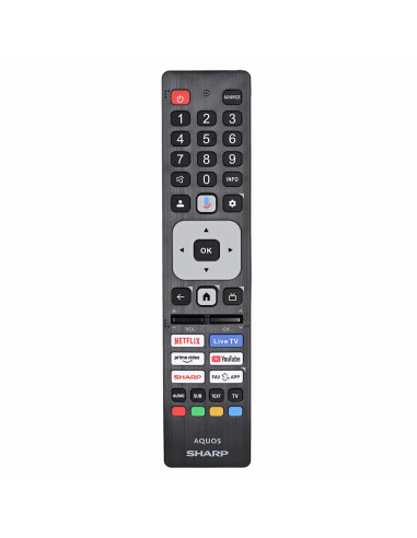 Sharp 55Jp7265E Telewizor 139,7 Cm (55") 4K Ultra Hd Smart Tv Wi-Fi Czarny