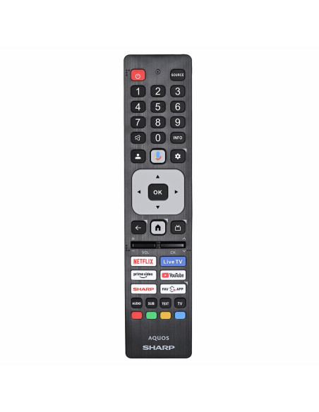 Sharp 55Jp7265E Telewizor 139,7 Cm (55") 4K Ultra Hd Smart Tv Wi-Fi Czarny