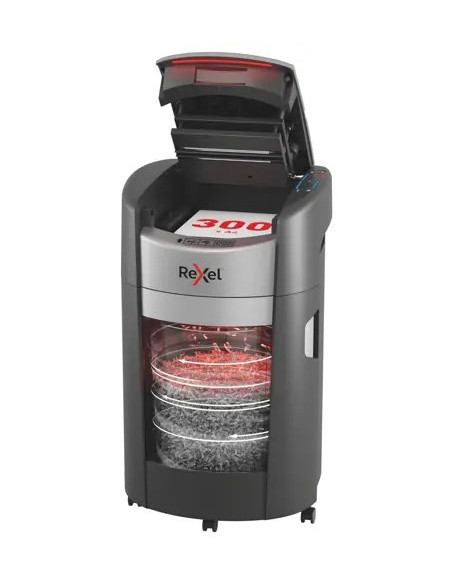 Niszczarka Rexel Shredmax Autofeed+ 300X, P4, 300 Kartek, 25 L Kosz