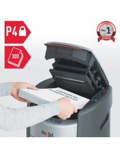 Niszczarka Rexel Shredmax Autofeed+ 300X, P4, 300 Kartek, 25 L Kosz 2