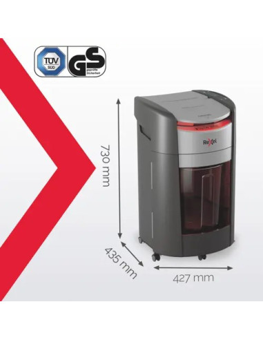Niszczarka Rexel Shredmax Autofeed+ 300X, P4, 300 Kartek, 25 L Kosz