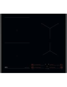 Aeg Ti64Ib10Fb Czarny Wbudowany 60 Cm Płyta Indukcyjna Strefowa 4 Stref(Y)