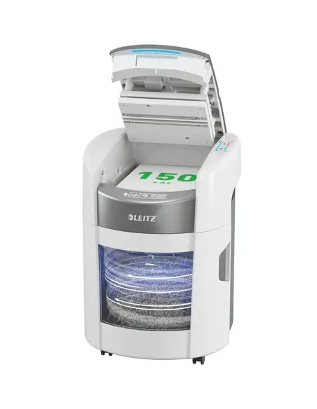 Niszczarka Leitz Iq Optimax Autofeed 150, P5, 150 Kartek, 15 L Kosz