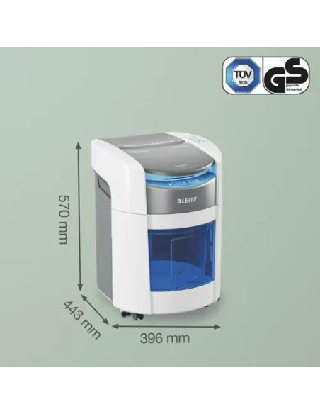 Niszczarka Leitz Iq Optimax Autofeed 150, P5, 150 Kartek, 15 L Kosz
