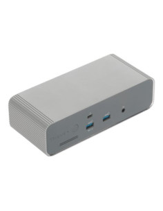 Targus Dock230Euz Stacja Dokująca Przewodowa Thunderbolt 5 Srebrny 2