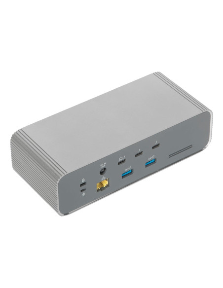 Targus Dock230Euz Stacja Dokująca Przewodowa Thunderbolt 5 Srebrny