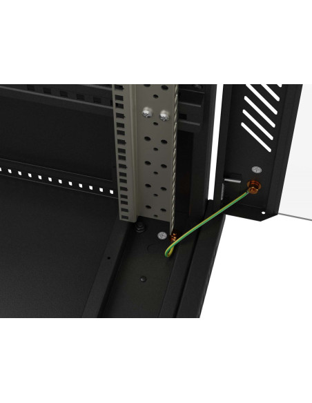 Lanberg Szafa Stojąca Rack 19" 27U 600X1000 Czarna