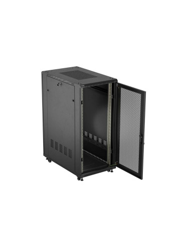 Lanberg Szafa Stojąca Rack 19" 27U 600X1000 Czarna
