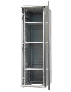 Emiternet Szafa Ramowa Stojąca 42U, Drzwi Przód Blacha/Szkło, 600X1000X1980Mm (Szer./Gł./Wys.)