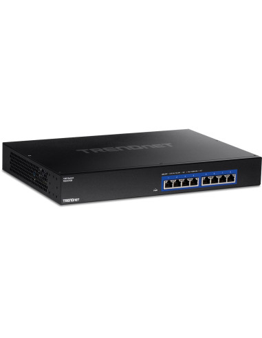 Switch Trendnet Teg S708 - 8 X 100/1000/2.5G/5G/10Gbase-T - Biurko, Do Montażu W Szafie