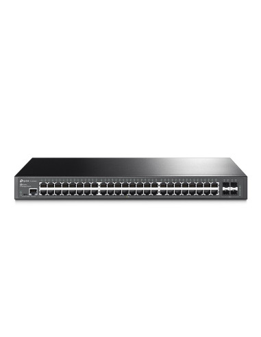 Tp-Link Jetstream Tl-Sg3452 Przełącznik Sieciowy Zarządzany L2 Gigabit Ethernet (10/100/1000) 1U Czarny