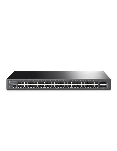 Tp-Link Jetstream Tl-Sg3452 Przełącznik Sieciowy Zarządzany L2 Gigabit Ethernet (10/100/1000) 1U Czarny