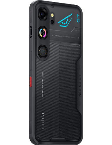 Zte Nubia Nbneo5Gtgblk Smartfon 17,3 Cm (6.8") Hybrid Dual Sim Android 16.0 5G Usb Type-C 12 Gb 256 Gb 6210 Mah Czarny