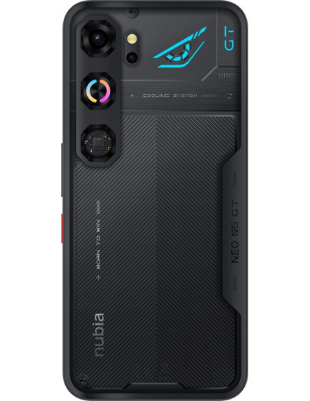 Zte Nubia Nbneo5Gtgblk Smartfon 17,3 Cm (6.8") Hybrid Dual Sim Android 16.0 5G Usb Type-C 12 Gb 256 Gb 6210 Mah Czarny