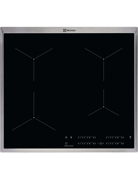 Electrolux Eit60443X Czarny Wbudowany Płyta Indukcyjna Strefowa 4 Stref(Y)