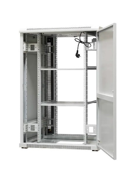 Emiternet Szafa Ramowa Stojąca 24U, Drzwi Przód Blacha/Szkło, 800X800X1180Mm (Szer./Gł./Wys.)