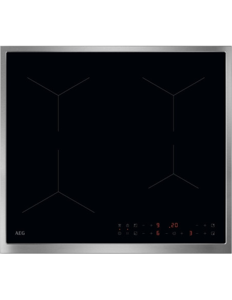 Aeg Tn64Ia00Xb Czarny Wbudowany 60 Cm Płyta Indukcyjna Strefowa 4 Stref(Y)