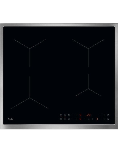 Aeg Tn64Ia00Xb Czarny Wbudowany 60 Cm Płyta Indukcyjna Strefowa 4 Stref(Y)