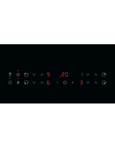 Aeg Tn64Ia00Xb Czarny Wbudowany 60 Cm Płyta Indukcyjna Strefowa 4 Stref(Y)
