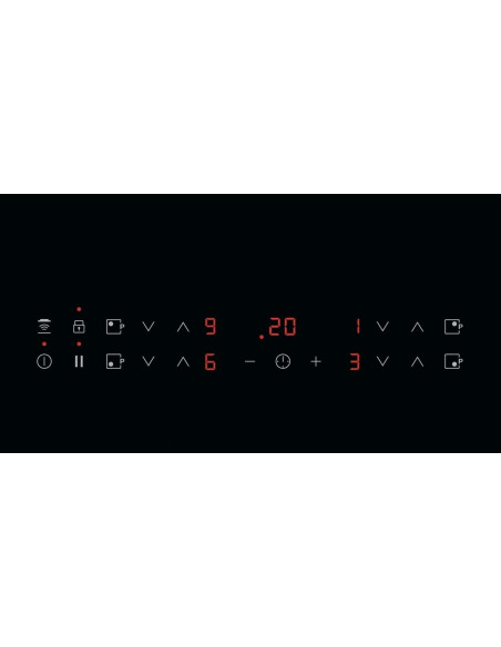 Aeg Tn64Ia00Xb Czarny Wbudowany 60 Cm Płyta Indukcyjna Strefowa 4 Stref(Y)