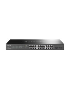 Tp-Link Omada Tl-Sg2428P Zarządzany L2/L2+ Gigabit Ethernet (10/100/1000) Obsługa Poe 1U Czarny