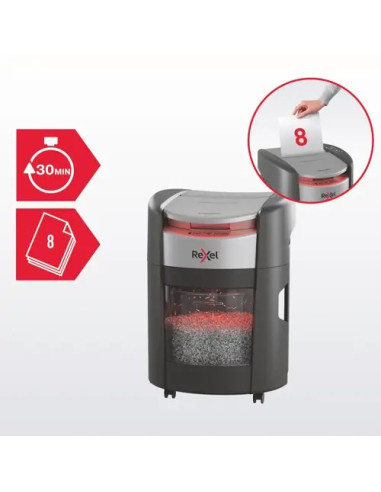Niszczarka Rexel Shredmax Autofeed+ 150X, P4, 150 Kartek, 15 L Kosz