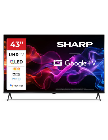Sharp 43Hp5265E Telewizor 109,2 Cm (43") 4K Ultra Hd Smart Tv Wi-Fi Czarny