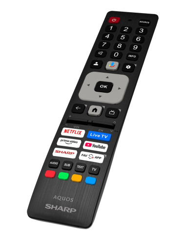 Sharp 43Hp5265E Telewizor 109,2 Cm (43") 4K Ultra Hd Smart Tv Wi-Fi Czarny