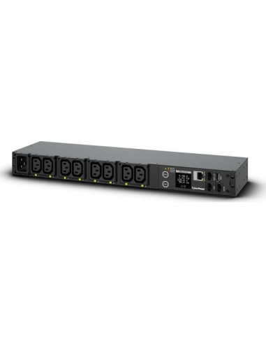 Cyberpower Pdu41005 Rozdzielacz Zasilania Pdu 8 X Gniazdo Sieciowe 1U Czarny