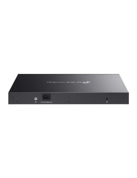 Tp-Link Omada Es228Gmp Łącza Sieciowe Zarządzany L2 Gigabit Ethernet (10/100/1000) Obsługa Poe Czarny