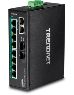 Trendnet Ti-Pg102, Niezarządzany, Gigabit Ethernet (10/100/1000), Pełny Dupleks, Power Over Ethernet (Poe), Możliwość Montażu Na